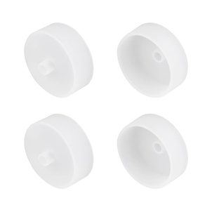 Заглушка WPH-FLEX-D40-360deg WHITE с отверстием (Arlight, Силикон)