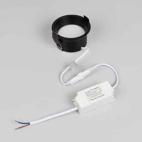 Светильник MS-BREEZE-BUILT-R82-9W Day4000 (BK, 80 deg, 230V) (Arlight, IP20 Металл, 5 лет)