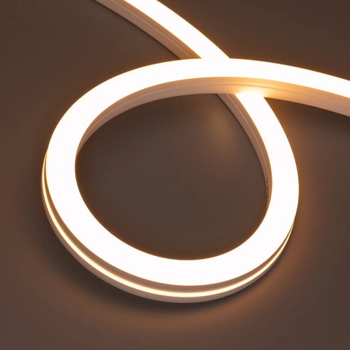 Лента светодиодная герметичная MOONLIGHT-SIDE-X280-20x20mm 24V Warm2300 (10 W/m, IP67, 15m, wire x1) (Arlight, Вывод боковой, 5 лет)