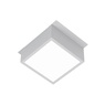 Светильник DL-GRIGLIATO-S90x90-12W Warm3000 (GR, 90 deg, 230) (Arlight, IP40 Металл, 5 лет)
