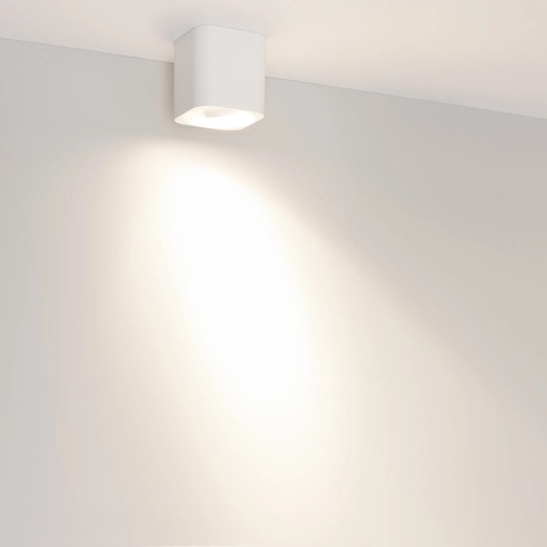 Светильник SP-ACENTO-S95x95-10W Day4000 (WH, 20-45 deg, 230V) (Arlight, IP20 Металл, 5 лет)