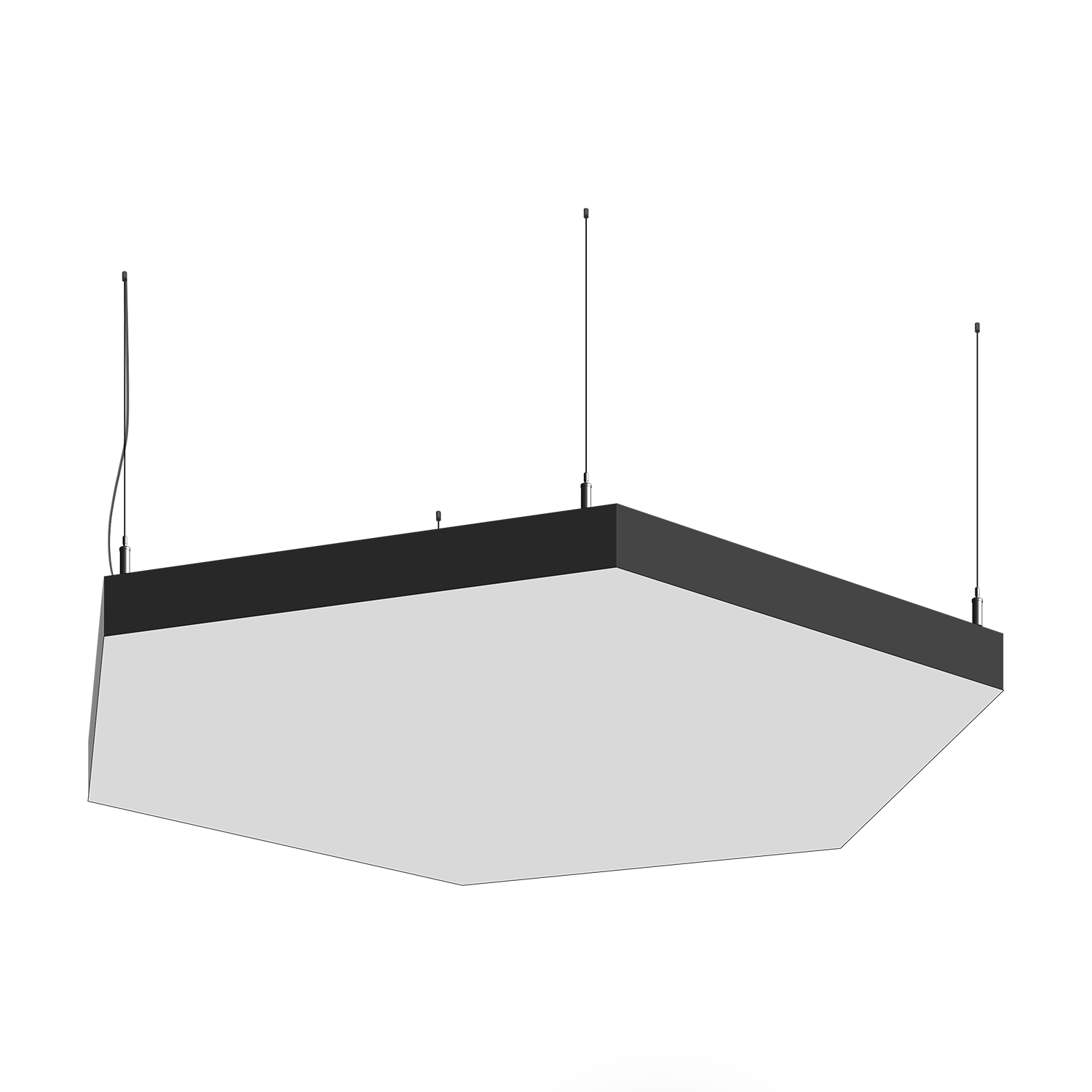 Cветодиодный фигурный светильник MS-HEX Гексагон 1000mm 120W 3000/4000/6000K
