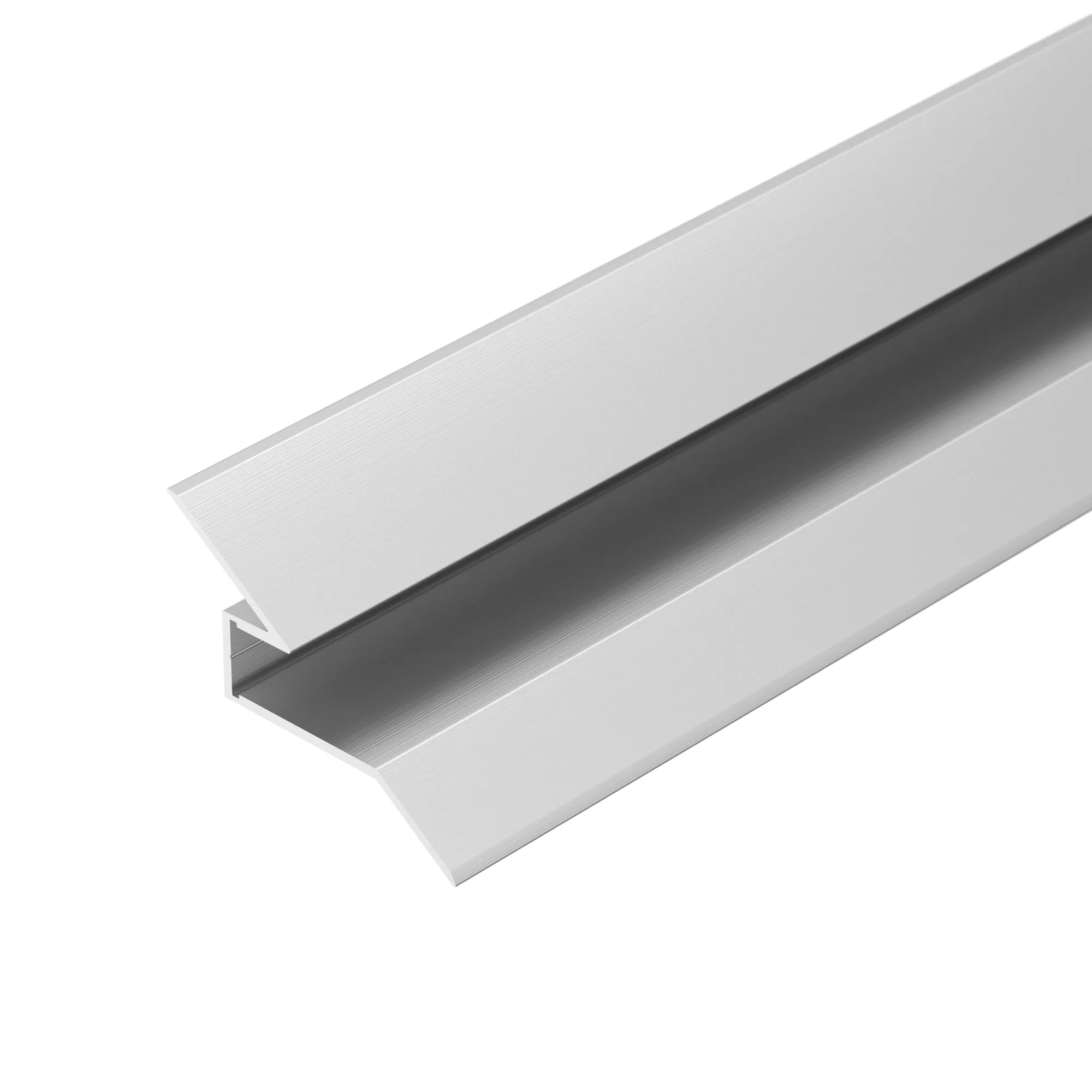 Профиль ARH-DECORE-S12-CAVE-F-2000 ANOD (Arlight, Алюминий) - изображение товара