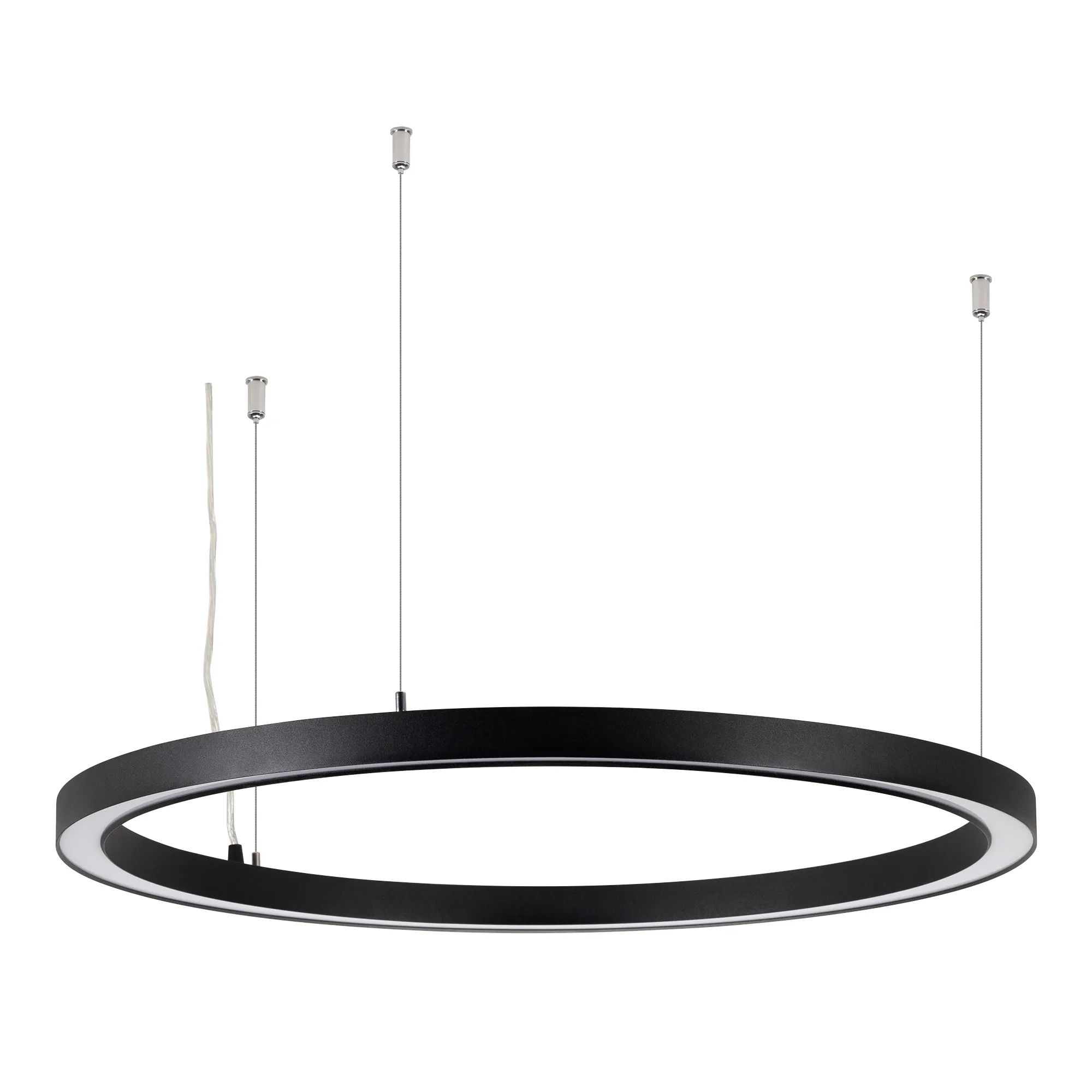 Светильник SP-CIRCLE-HANG-O3535-D1200-75W Day4000 (RAL9005, 120 deg, 230V) IP40 LED (Arlight, Алюминий) - изображение товара