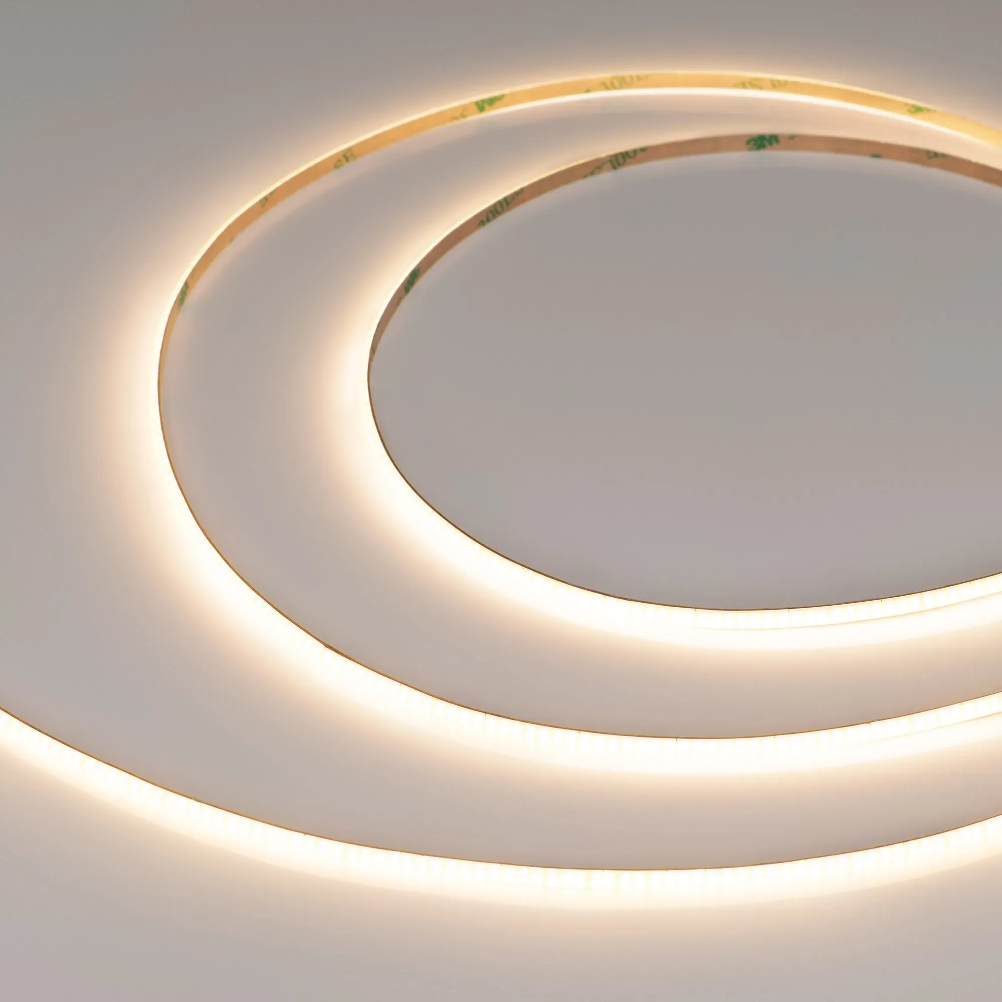 Лента светодиодная COB-X420-4mm 24V Warm3000 (10 W/m, IP20, CSP, 5m) (Arlight, узкая)