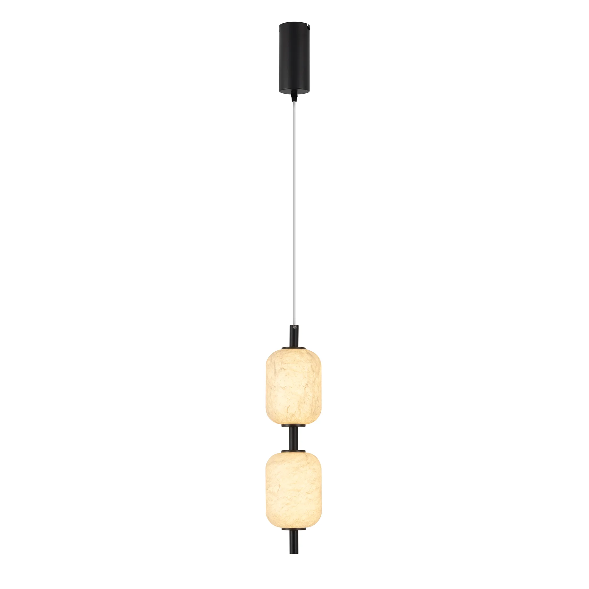 Светильник SP-CARAMELA-HANG-R120-7W Warm2700 (BK, 300 deg, 230V) (Arlight, IP20, Натуральный шелк, 3 года)