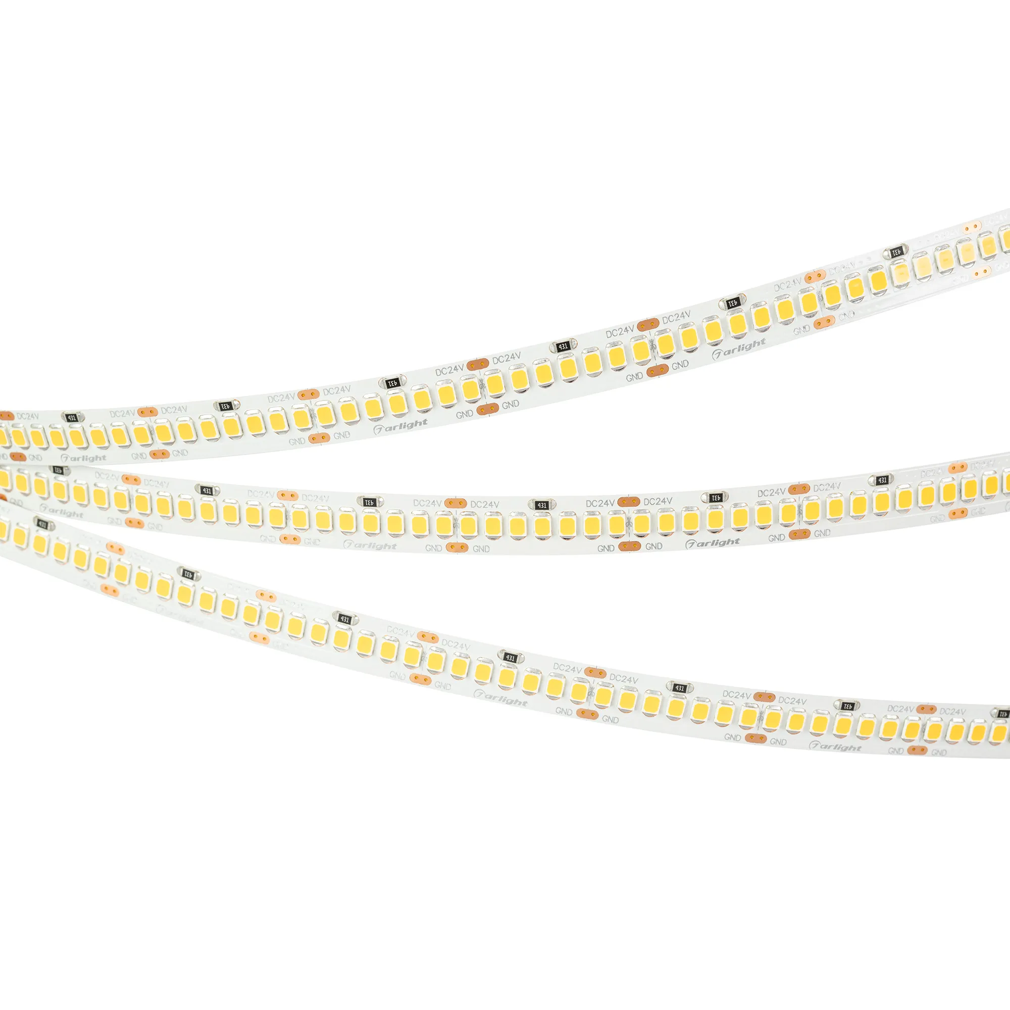 Лента светодиодная RT-A252-10mm 24V Day4000 (11 W/m, IP20, 2835, 5m) (Arlight, Открытый) - изображение товара