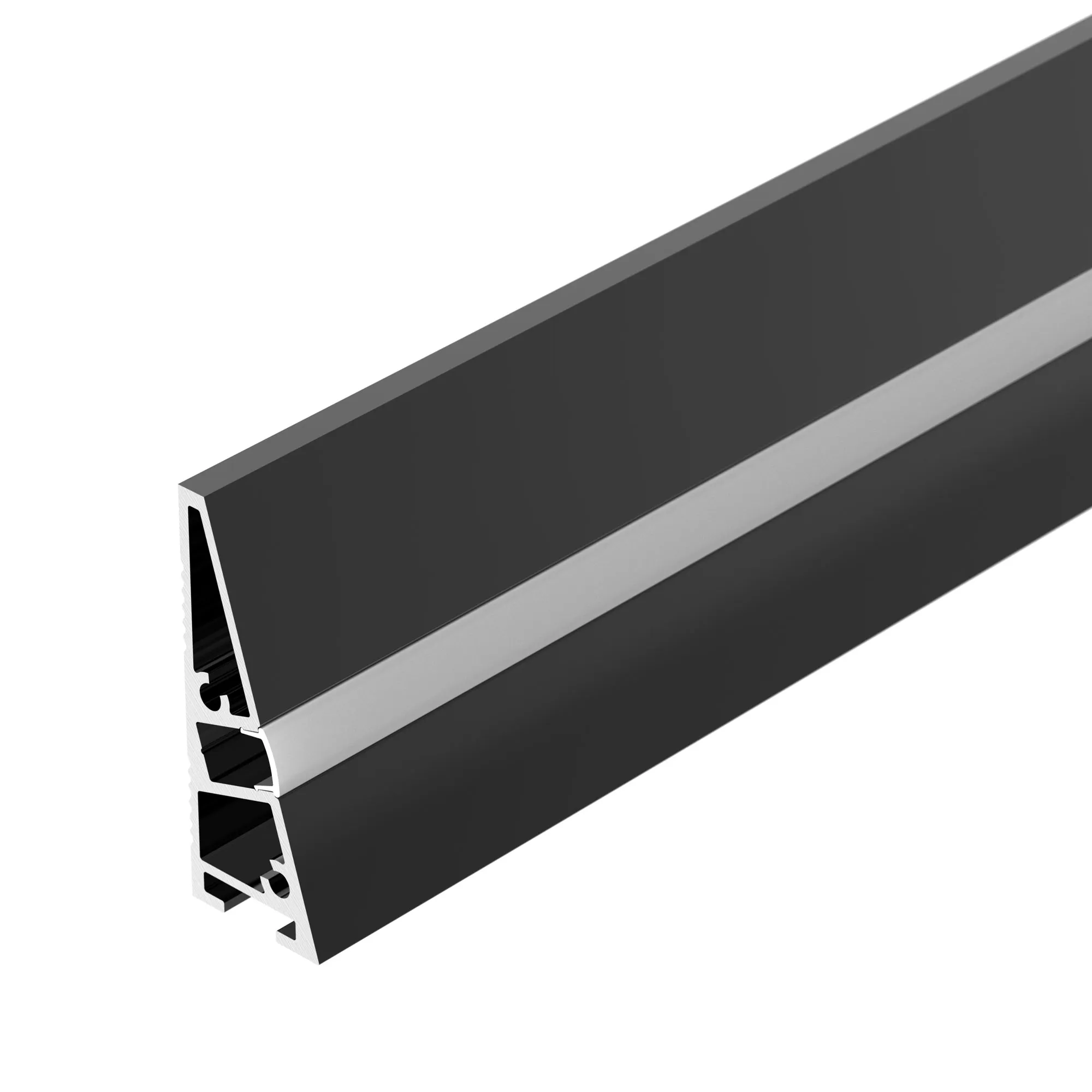 Профиль PLINTUS-H40-2000 BLACK (Arlight, Алюминий) - изображение товара