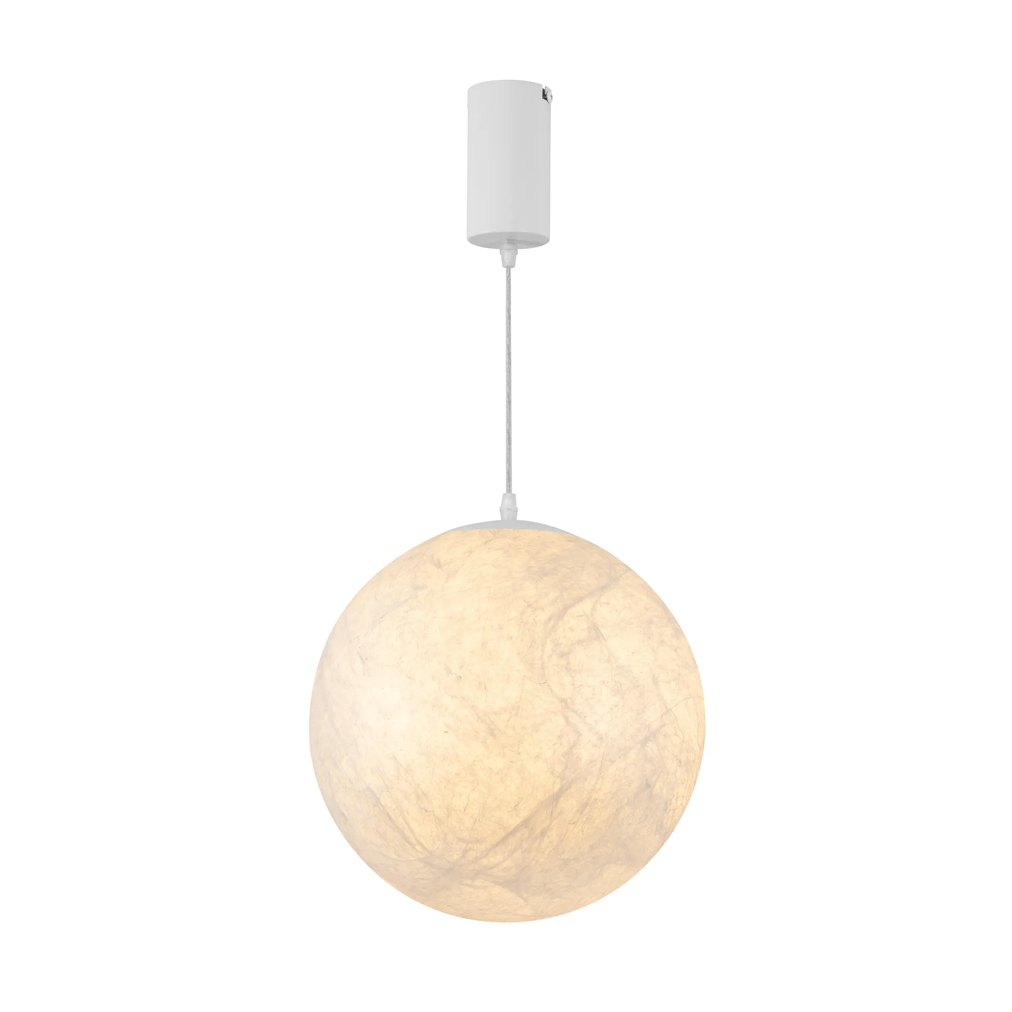 Светильник SP-SILKA-HANG-R300-7W Warm2700 (WH, 330 deg, 230V) (Arlight, IP20, Натуральный шелк, 3 года) - изображение товара