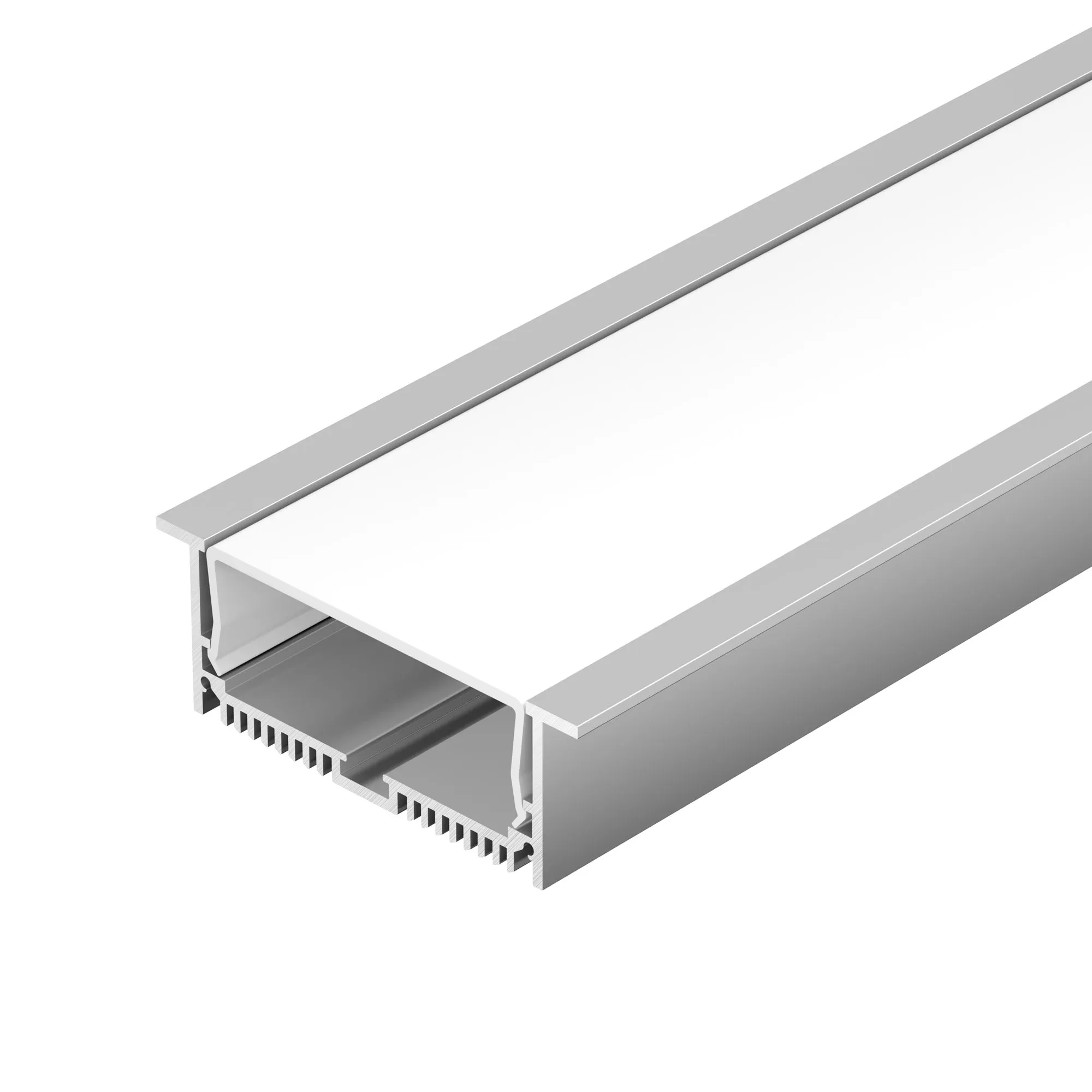 Профиль с экраном SL-LINIA88-F-2500 ANOD+OPAL (Arlight, Алюминий) - изображение товара